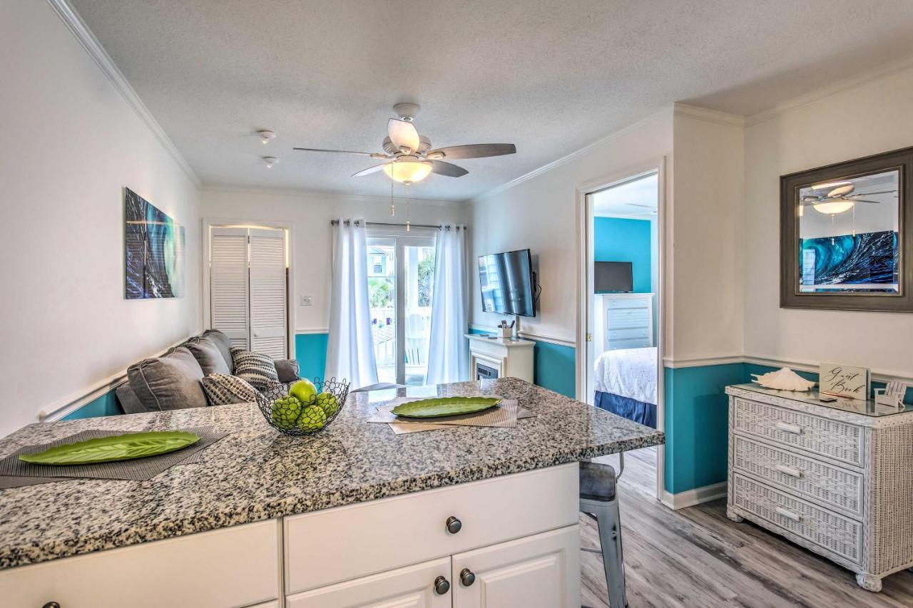 Surfside Beach Escape With Pool - Walk To Ocean! Myrtle Beach Exterior foto